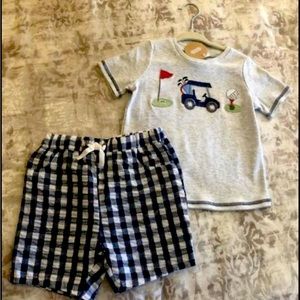 Mudpie 2-3T Golf Themed Outfits